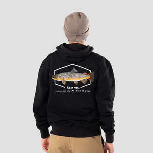 Simms Artist Hoody - Brown Trout