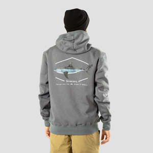 Simm Hoodies Fleece Tees: Simms Artist Hoody - Shark