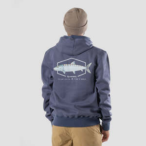 Simm Hoodies Fleece Tees: Simms Artist Hoody - Bonefish
