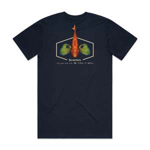 Simms S25 Artist Tee | Gurnard - Navy