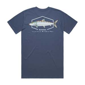 Mm Simms Tees Tanks: Simms S25 Artist Tee | Bonefish - Blue