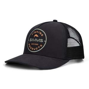Simms Double Haul Trucker | Black Rounder