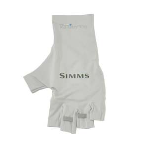 Simms Gloves: Simms SolarFlex Half-Finger SunGlove | Sterling - L