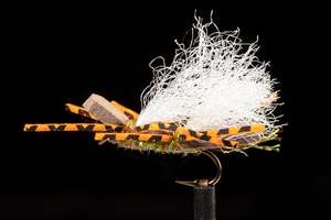 Manic Fly Collection: Chubby Chernobyl Golden Brown Fishing Fly | Manic Fly Collection