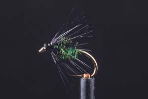 Wee Wet Black & Peacock Fishing Fly | Manic Fly Collection