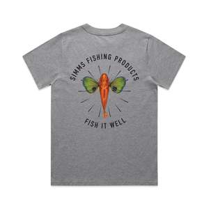 Simms S26 Women's Artist Tee | Gurnard Grey Marle