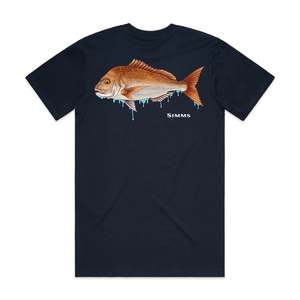 Simms Fishing: Simms S26 Artist Tee | Snapper Navy