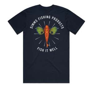Simms Fishing: Simms S26 Artist Tee | Gurnard - Navy