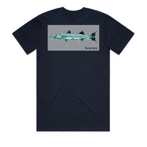 Simms Fishing: Simms S26 Artist Tee | Barracuda - Navy