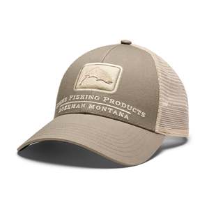 Simms Headwear: Simms Trout Icon Trucker | Dolomite
