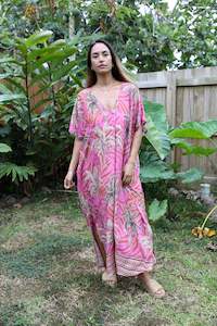 Pink Te Vene Mana Kaftan