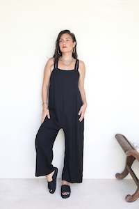Black Minar Jumpsuit