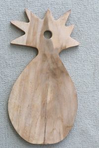 Pineapple Shape Wooden Serving Board