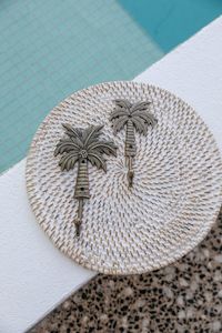 Homewares: Small Brass Coco Tree Hook