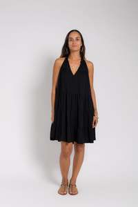 Black Light Weight Mini Dress