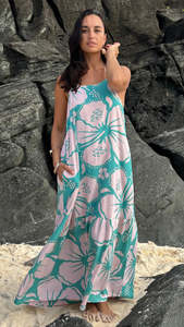 Ladies: Pink Kaute Ora Rama Maxi