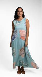 Ladies: Aqua Poreo Mere Midi Dress