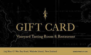 Gift Cards: Tasting Room & Restaurant eGift Card