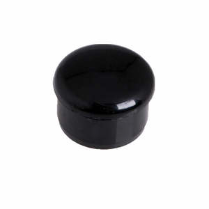 Black ladder end plug / bung