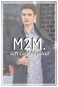 Products: Physical Gift Cards - Man to Man