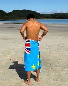 Tuvalu beach towel