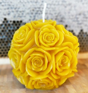Products: Large Rose Shape Candle
