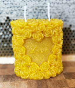 Products: Love You beeswax candle