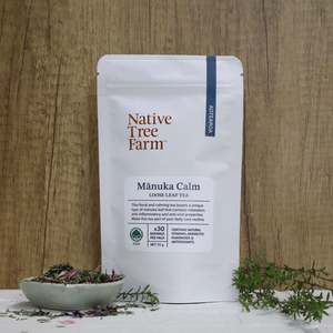 Native Tea Range: Mānuka calm Loose leaf tea
