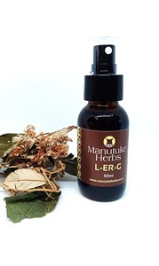 L-ER-G 50ml oral spray - suitable for hayfever and sinus - Manutuke Herbs
