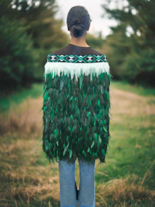 Korowai: Korowai Adult Half Length - Green