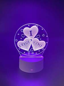 Led Lights: LED Light- I Love You
