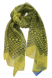 Hardout Kiwi: Scarf - Niho Yellow