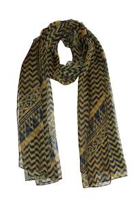 Hardout Kiwi: Scarf- Poutama Gold