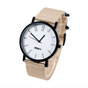 Bottles: Te Reo Māori Watch - Tan