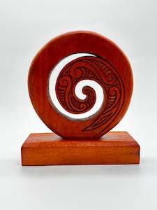 Koru Wooden Statue