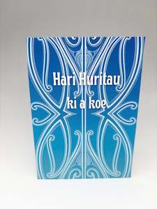 Cards And Packaging: Māori Greeting Card - Hari Huritau Ki A Koe