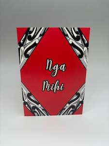 Māori Greeting Card - Nga Mihi