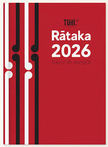 2026 Rātaka Koru Red Tuhi Stationary