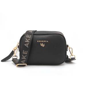 Handbags: Black Rerehua Crossbody Bag