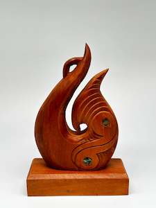 Wooden Collection: Hei Matau Wood Carving