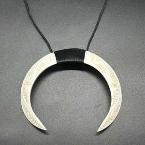 Bone Tusk Necklace