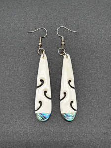 Intricate Bone Earrings