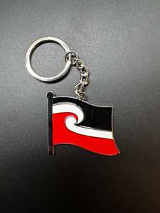 Tino Rangatiratanga Flag Keyring