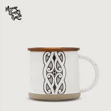 White Glazed Ceramic Mug - Moana Rd