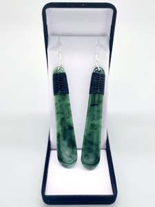 Roimata Pounamu Earrings