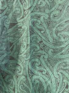 Scarf - Abstract Green