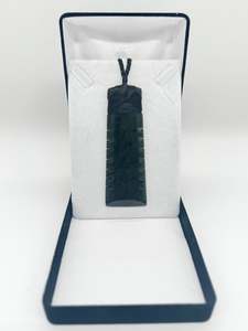 All Pounamu: Toki Pounamu Necklace 115mm x 35mm