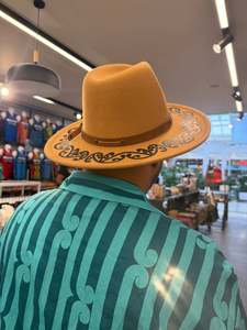 Hats Potae: Camel Mangopare Fedora