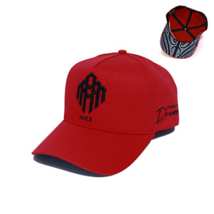 Accessories: Red MMA Snapback
