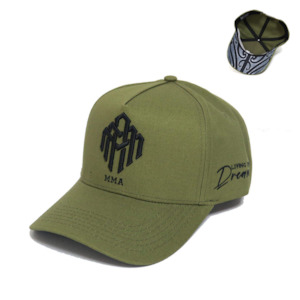 Accessories: Green MMA Snapback